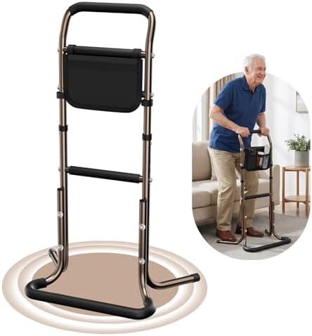 SPECILITE Adjustable Stand Assist Aid for Elderly, 500Lbs Weight Capacity | 32.9" - 35.8" Height Adjusted Aluminum Alloy Mobility Aid