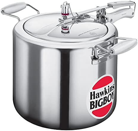 Hawkins Bigboy Aluminum Pressure Cooker, 14 Litres