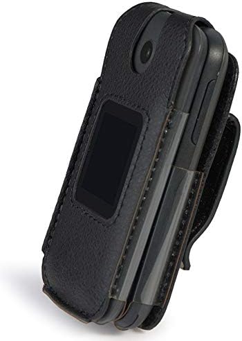 Nakedcellphone Fitted Series for Alcatel Smartflip Phone Case - Black