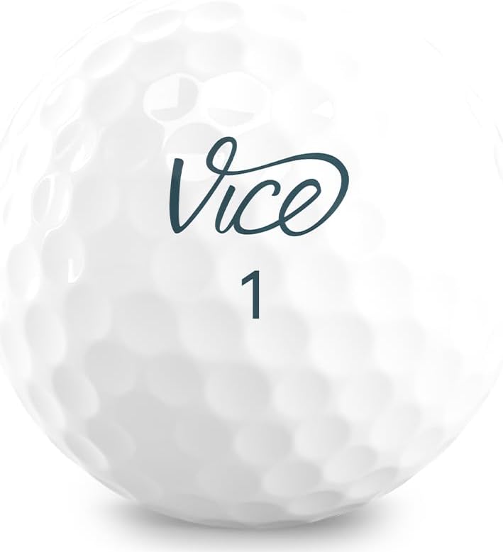 VICE Golf Tour White Golf Balls