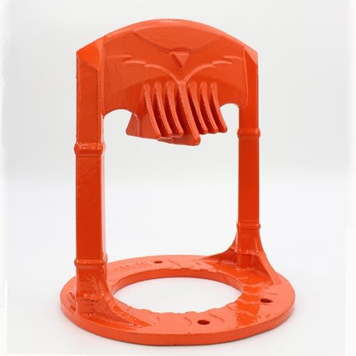 Hi Flame Manual Firewood Kindling Splitter for Wood Stove Fireplace and Fire Pits Splitting Wedge Manual Log Splitter Wedge Cast Steel Large Size