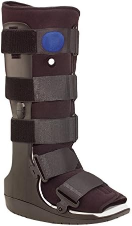 OTC Walker Boot Delux Short Low Top Leg Cast, Black, X-Small