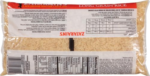 Zatarain's Enriched Parboiled Long Grain Rice, 10 lb