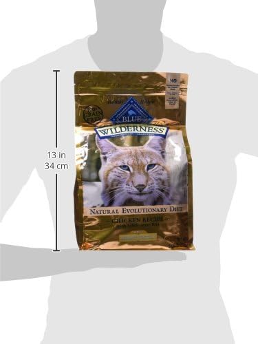 Blue Buffalo Wilderness Chicken Weight Control Dry Cat Food, 11 lb | Real Chicken #1 Ingredient, High Protein & Grain-Free, Supports Immunity with Antioxidant-Rich LifeSource Bits