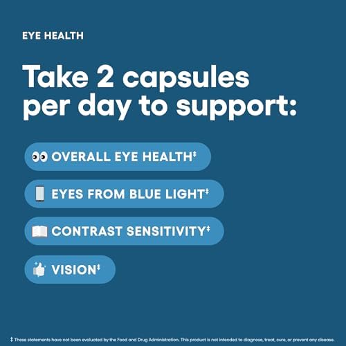 Physician's Choice Eye Health - Lutein, Zeaxanthin & Bilberry Extract - Supports Eye Strain, Dry Eyes