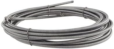 Erickson ARC-354 1/4" x 35' Replacement Drain Cable with Crawl Head – Compatible with Model "A" Hand Tool