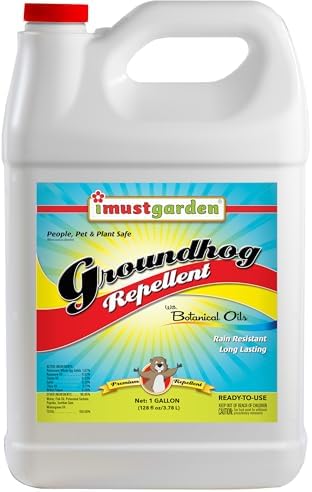 I Must Garden Groundhog/Woodchuck Repellent: Eco-Friendly - 1 Gal | Eco-friendly