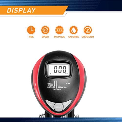 Marcy Air-Resistance Exercise Fan Bike With Dual Action Handlebars