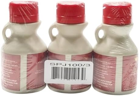CANADA TRUE Pure Maple Syrup(Amber) (3x100ml)
