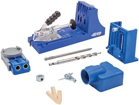 Kreg K4 System - With R3 Jig, Drilling Guide & Dust Collection - Adjustable