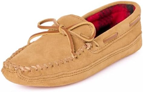 Minnetonka Men's Double Bottom Fleece Slipper