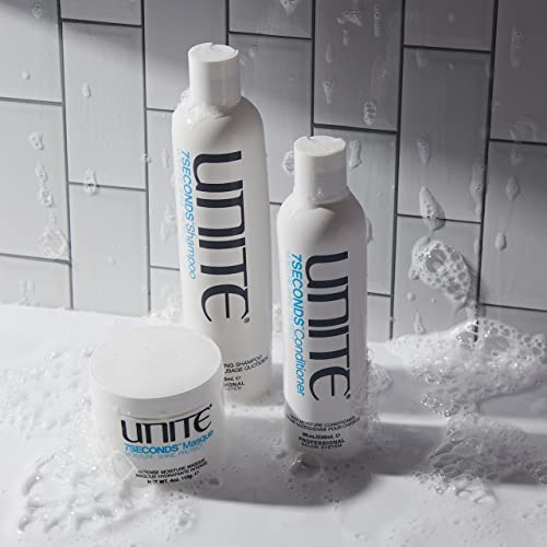 UNITE Hair 7SECONDS Moisturizing Conditioner, 8 fl oz | Daily Color-Safe Conditioner for Dry, Damaged & Color-Treated Hair