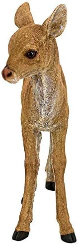 Design Toscano Darby, the Forest Fawn Baby Deer Statue