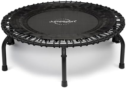 JumpSport 39" Premium Fitness Trampoline Exercise Rebounder 30 Adjustable Bungees 275 lb Wt. Rating