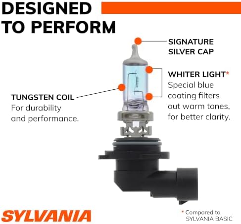 SYLVANIA - 9006 SilverStar - High Performance Halogen Headlight Bulb, High Beam, Low Beam and Fog Replacement Bulb