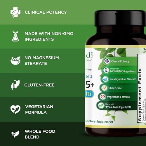 EMERALD LABS Men's 45 Plus 1-Daily Multi, 60 Capsules