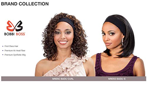 BOBBI BOSS Synthetic Full Wig - M905-S BADU-S (1B)