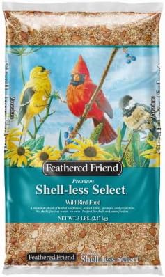 Feathered Friend Shell Less Select Bird Food 5 Pound