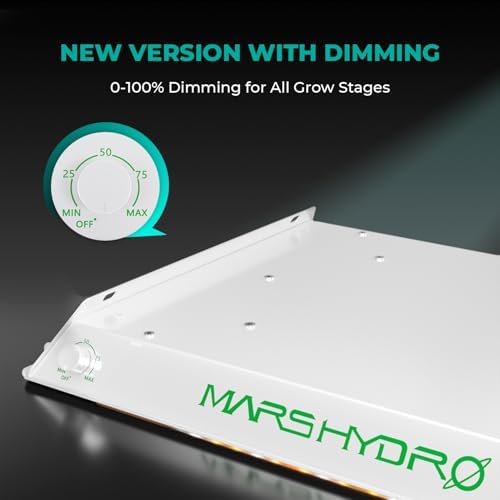MARS HYDRO 2x2ft Grow Tent Kit with TS600 100W Full Spectrum LED Grow Light