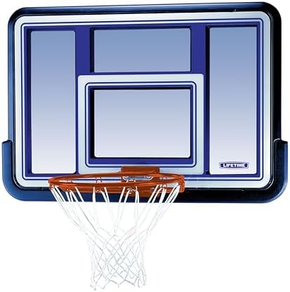 Lifetime 73650 44 Inch Shatterproof Backboard and Rim Combo Kit