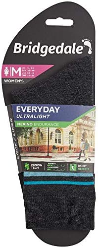 Bridgedale Everyday Sock/Liner Merino Performance Boot Womens Walking Socks