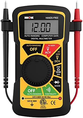 Innova 3300 Hands-Free Digital Multimeter Black