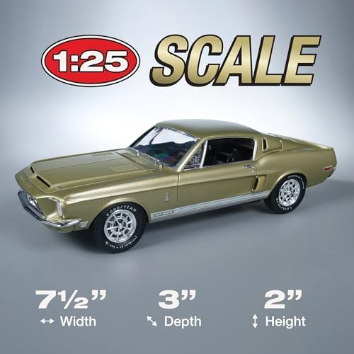 AMT 1968 Shelby GT 500 1:25 Scale Model Kit