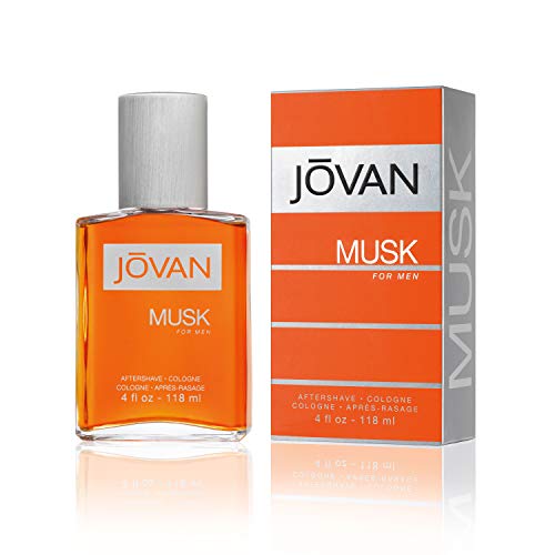 Jovan Musk for Men Eau de Cologne Spray 3 fl oz (Pack of 1), Notes of Carnation, Lavender, and Amber, Men's Fragrance, Long Lasting, Everyday Fragrance, Travel Size
