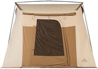 Teton Sports Canvas Tents, Tent for Family Camping in All Seasons, The Right Shelter for Your Base Camp, Waterproof