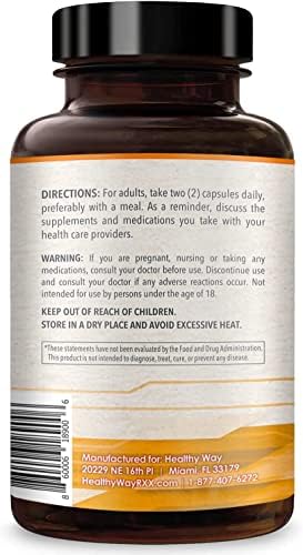 Coenzyme Q10 400mg CoQ10 Supplement - Once Daily Coq 10 400mg Powder Capsules for Healthy Heart Antioxidant and Energy Support - Non-GMO Quick Absorption Ubiquinone Q10 Coenzyme (100 Servings)