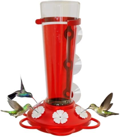 Window Hummingbird Feeder, Suction Cup, Hummingbird Feeders for Outdoors