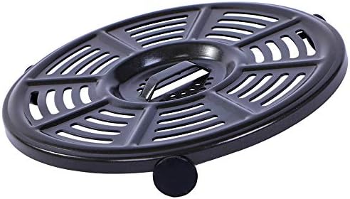 Air Fryer Replacement Crisper Plate For Ninja AF100 to AF150, Grill Pan for Ninja FD401 Foodi OP300 to OP500 Crisper Plate, Air fryer Accessories