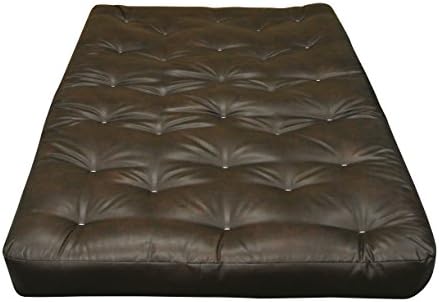 Gold Bond 8" Double Foam & Cotton Futon Mattress, Sage Microfiber, Full, Green