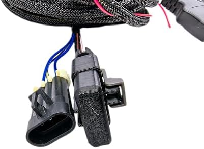 26345 Truck Side Main Control Wire Harness 3 Pin 3 Plug Compatible for Fisher Western Snow Plow Ultramount Isolation Module System 412404