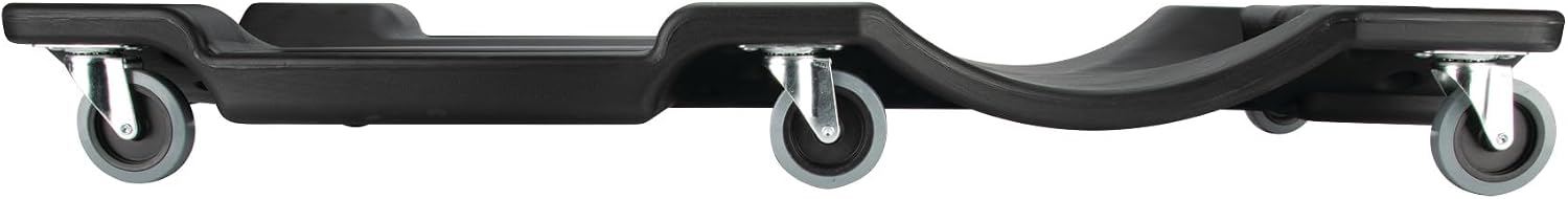 Performance Tool W85014 38 in. Low-Profile Automotive Mechanics Creeper | Oversized x-frame low profile creeper with 2-inch extra cushion padding. 5-inch jumbo swivel casters. 300 lb. capacity