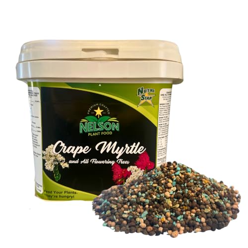 Crape Myrtle & All Flowering Trees Desert Willow Mimosa Orchid Tree Indoor Outdoor Container Grown Granular Fertilizer NutriStar 10-15-9 (2 lb.)