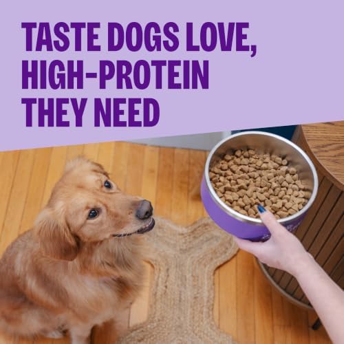 Wellness CORE Puppy Dry Dog Food, Grain Free Kibble, Natural, High Protein, Chicken and Turkey Recipe, 4 lb Bag