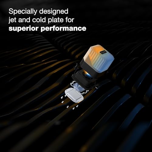 be quiet! Light Loop 360mm White CPU Liquid Cooler for Heavily Overclocked Systems, 3X Light Wings LX 120mm PWM high-Speed White Fan, Stylish ARGB Cooling Block, Extremely high Cooling Performance