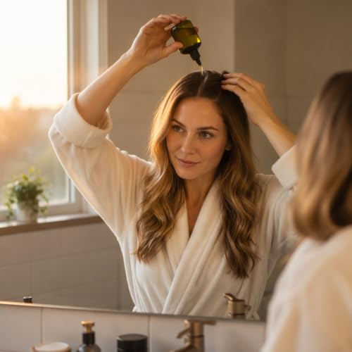Difeel Peppermint Hair Oil Blend - Travel Size 2.5 ounce