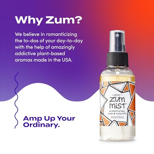 Zum Indigo Wild Mist Room & Body Spray - Aromatherapy Essential Oil Spray - Natural Body Mist & Room Spray - Sea Salt Scent - 4 fl oz