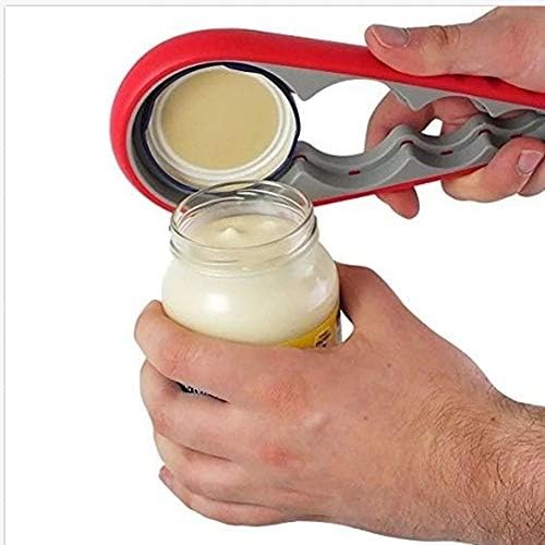 2 pcs Multi-Purpose Colourful Adjustable Rubber Strap Wrench Grip/Tighten Bottle Jar Can Opener for Small Hands