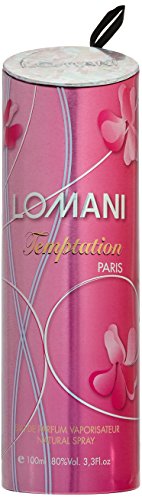 Lomani Eau de Parfum Spray for Women, Temptation, 3.3 Ounce