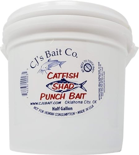 CJ's Catfish Shad Punch Bait, 1/2 Gallon