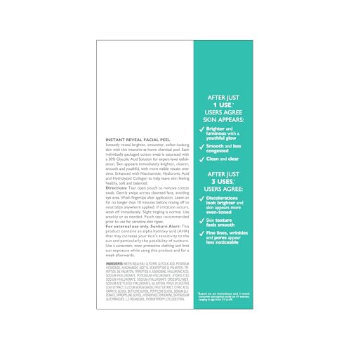 Peter Thomas Roth | Even Smoother™ Instant Reveal Facial Peel | Exfoliator with Glycolic Acid for Brightening