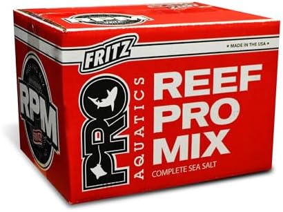 FritzPRO R.P.M. Redline High Alk Salt Mix Red Box 55 lbs - Fritz Aquatics