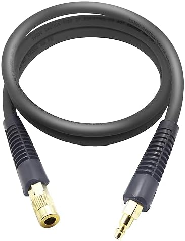 YOTOO Hybrid Air Hose 3/8-Inch by 50-Feet 300 PSI Heavy Duty, Lightweight, Kink Resistant