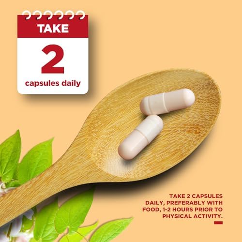Pure Horny Goat Weed Extract with Maca Powder – Immune Support – Helps Increase Drive and Stamina – Booster for Men and Women Tongkat Ali Plus