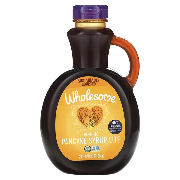 Wholesome Organic Lite Pancake Syrup, 20 FZ