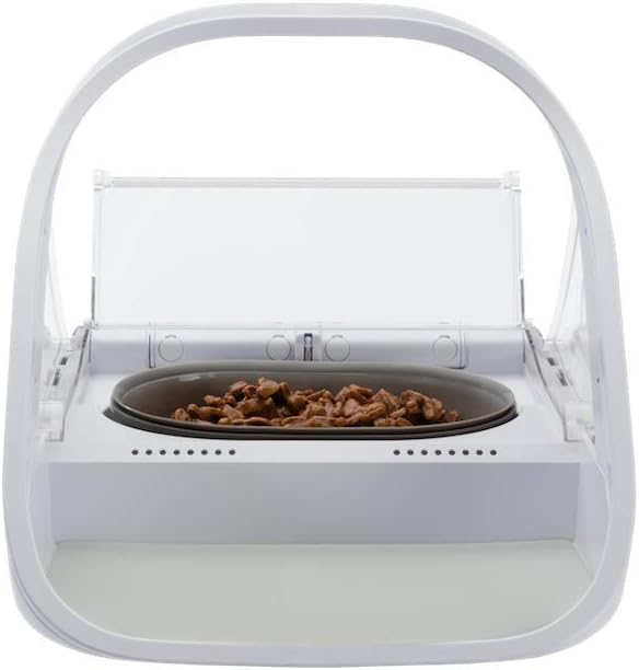 Sure Petcare -SureFlap - SureFeed - Microchip Pet Feeder - Selective-Automatic Pet Feeder Makes Meal Times Stress-Free, Suitable for Both Wet and Dry Food - MPF001