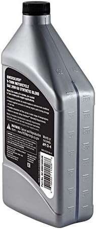 Quicksilver 20W-50 Synthetic Motorcycle Oil, 1 Gallon